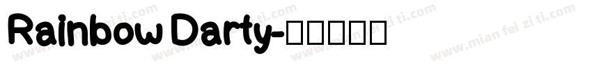 Rainbow Darty字体转换